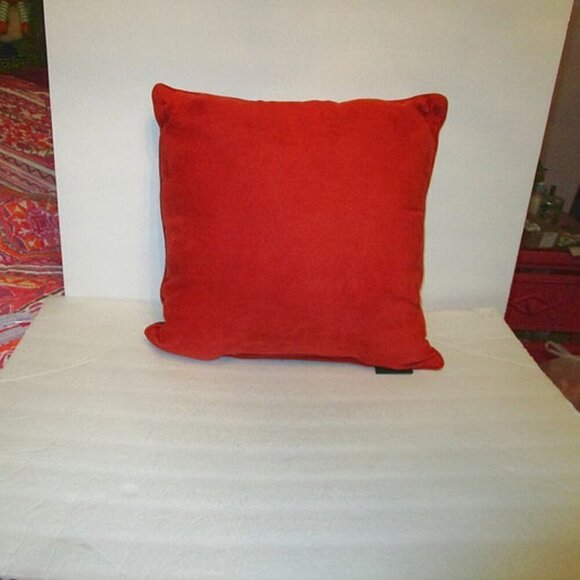 90s Vtg Laurel Burch Celestial Cats Tapestry Throw Pillow Reversible Velvet 18” - Picture 10 of 10